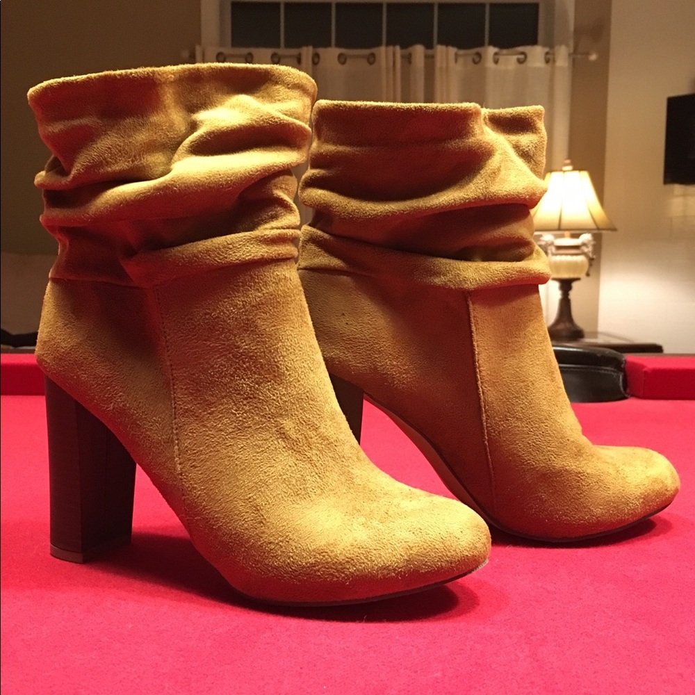 Tan Booties - Picture 2 of 3